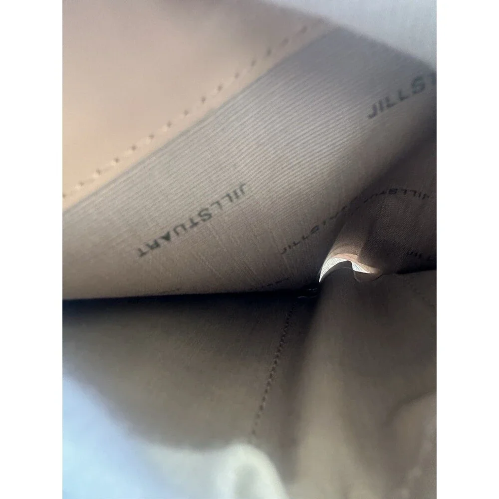 Jill Stuart Blush Pink 👀photosBi-fold kisslock wallet "Gloria" cowhide leather - Picture 11 of 11